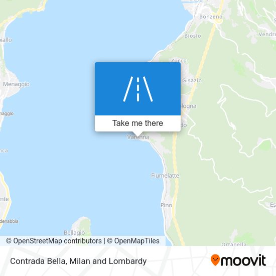 Contrada Bella map