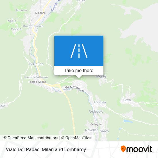 Viale Del Padas map