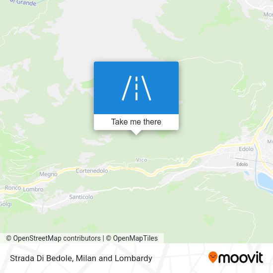 Strada Di Bedole map