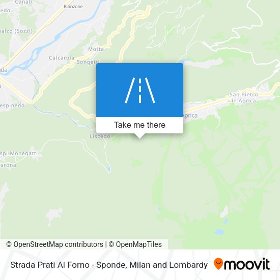 Strada Prati Al Forno - Sponde map