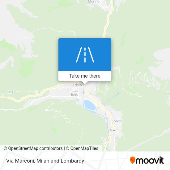 Via Marconi map