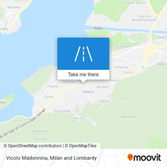 Vicolo Madonnina map