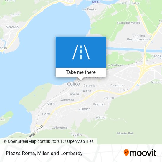 Piazza Roma map