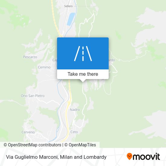 Via Guglielmo Marconi map