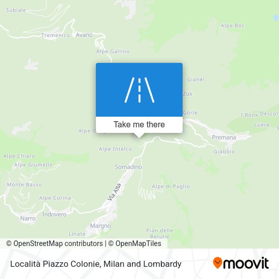 Località Piazzo Colonie map