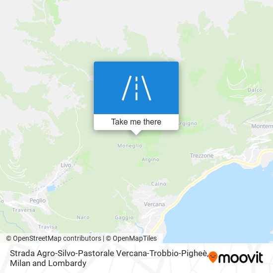 Strada Agro-Silvo-Pastorale Vercana-Trobbio-Pigheè map