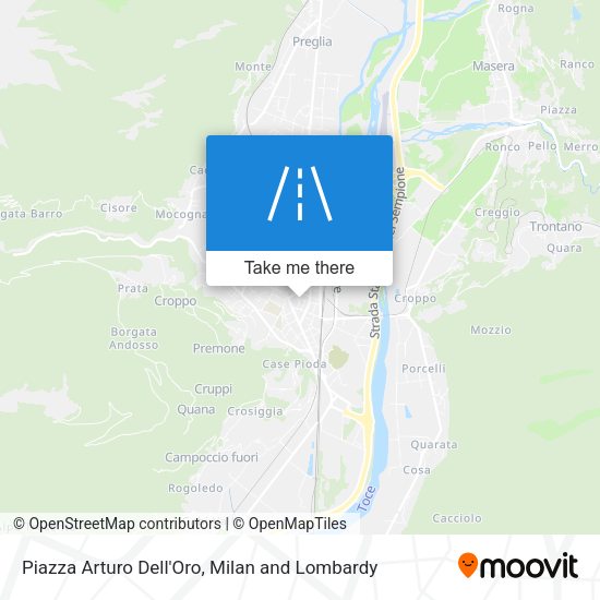 Piazza Arturo Dell'Oro map