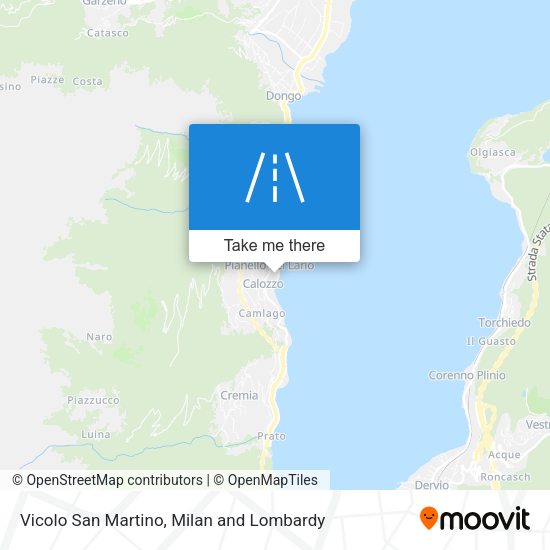 Vicolo San Martino map