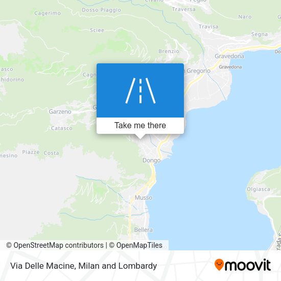 Via Delle Macine map