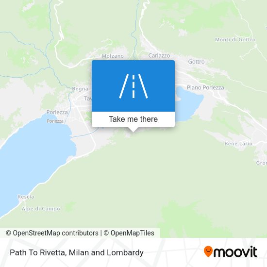 Path To Rivetta map
