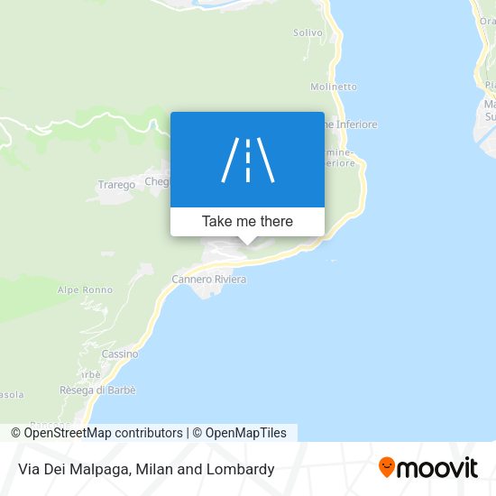 Via Dei Malpaga map