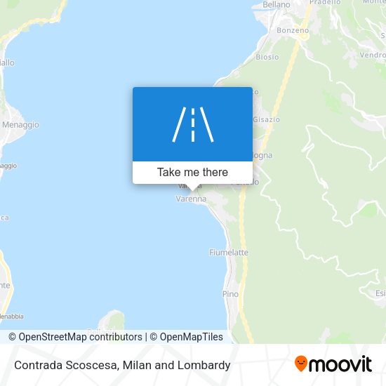 Contrada Scoscesa map