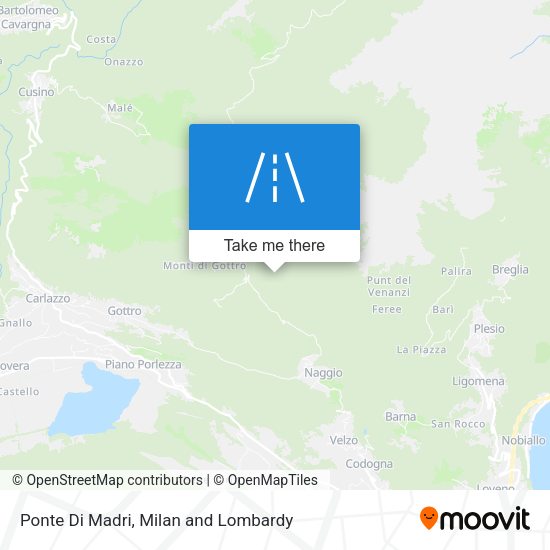 Ponte Di Madri map