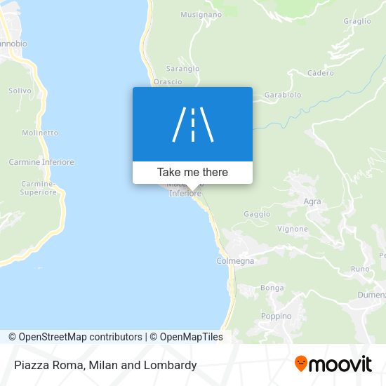 Piazza Roma map