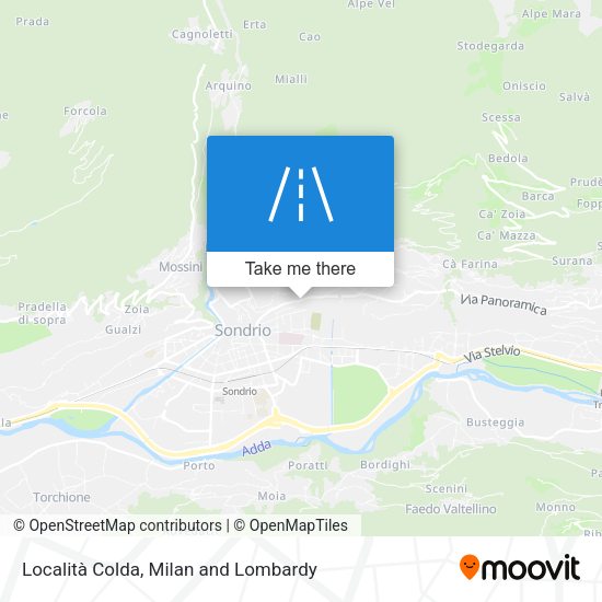 Località Colda map