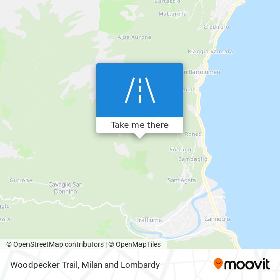 Woodpecker Trail map