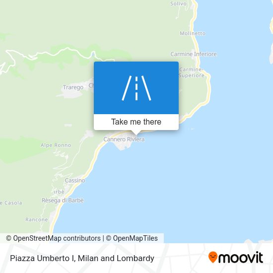 Piazza Umberto I map