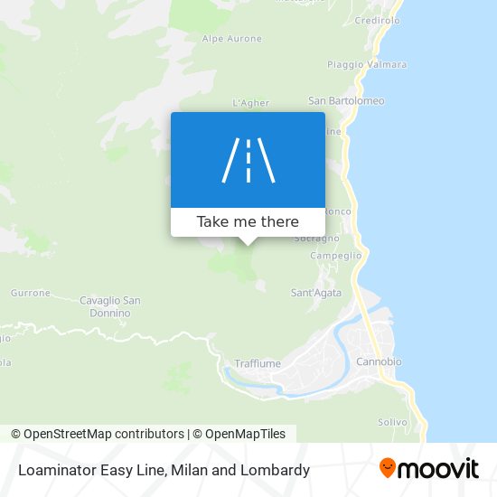 Loaminator Easy Line map