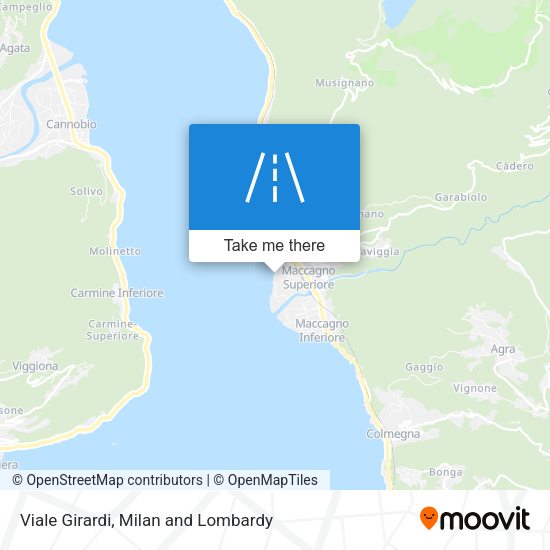 Viale Girardi map