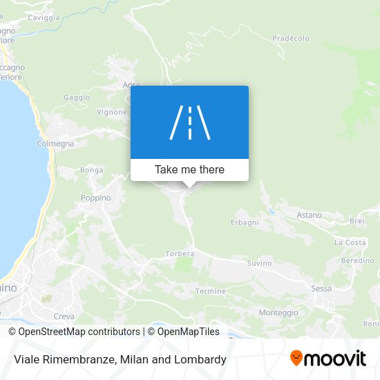 Viale Rimembranze map