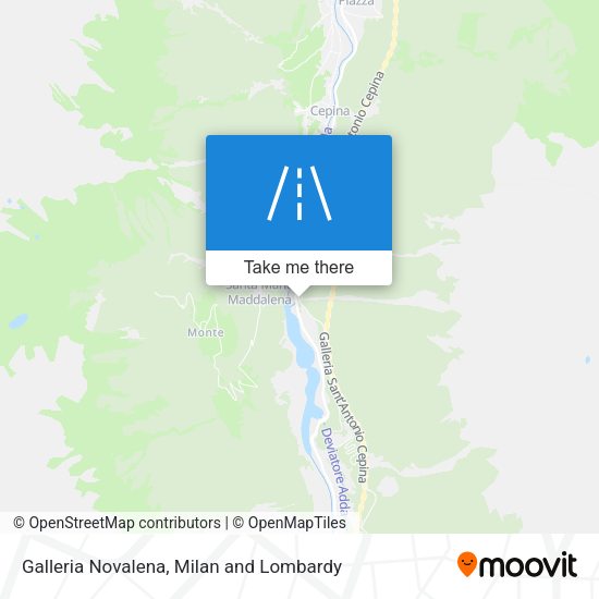 Galleria Novalena map