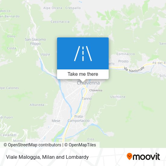 Viale Maloggia map