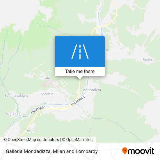 Galleria Mondadizza map
