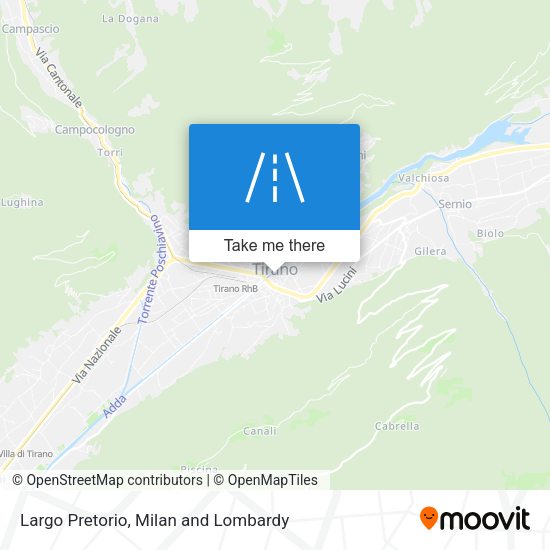 Largo Pretorio map