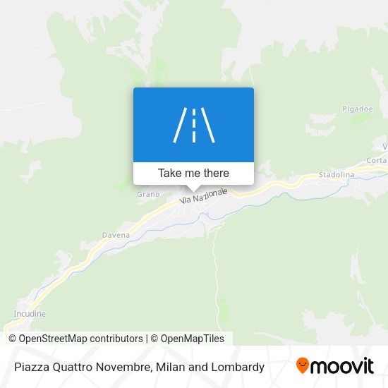 Piazza Quattro Novembre map
