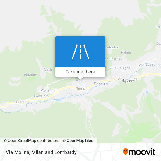 Via Molina map