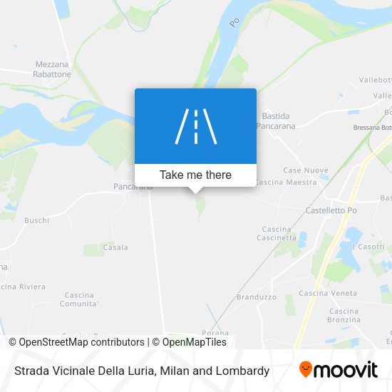 Strada Vicinale Della Luria map