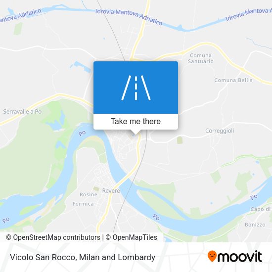 Vicolo San Rocco map