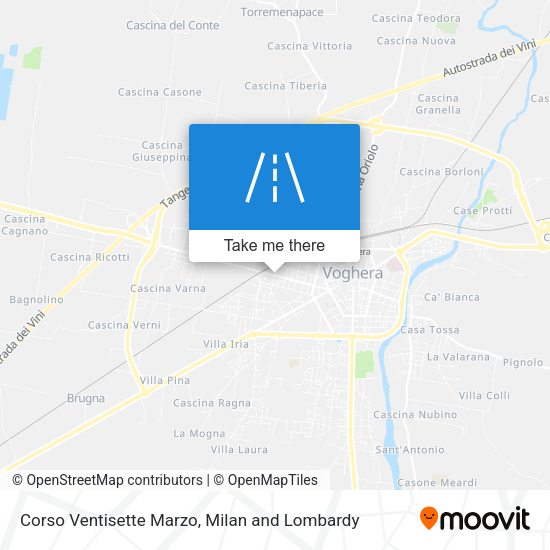 Corso Ventisette Marzo map