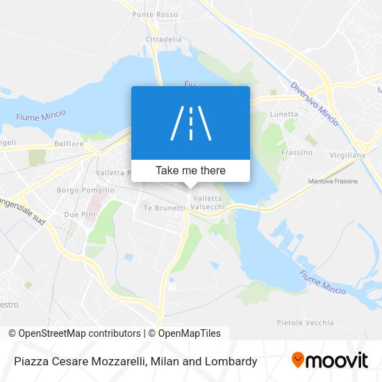 Piazza Cesare Mozzarelli map