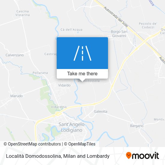 Località Domodossolina map