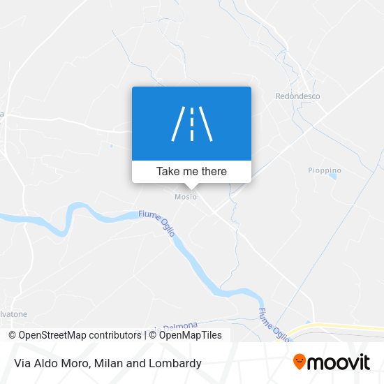 Via Aldo Moro map