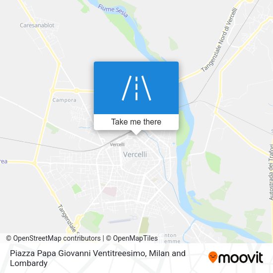 Piazza Papa Giovanni Ventitreesimo map