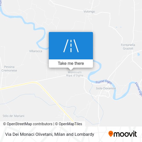 Via Dei Monaci Olivetani map