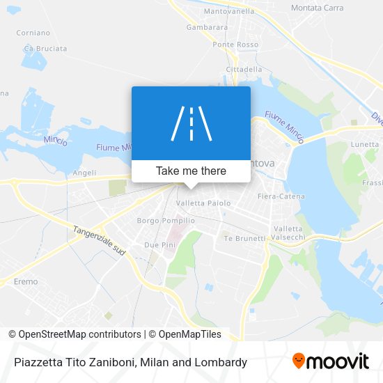 Piazzetta Tito Zaniboni map