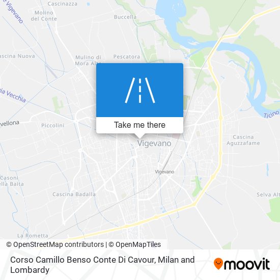 Corso Camillo Benso Conte Di Cavour map