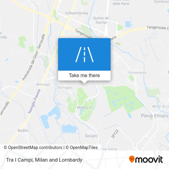 Tra I Campi map