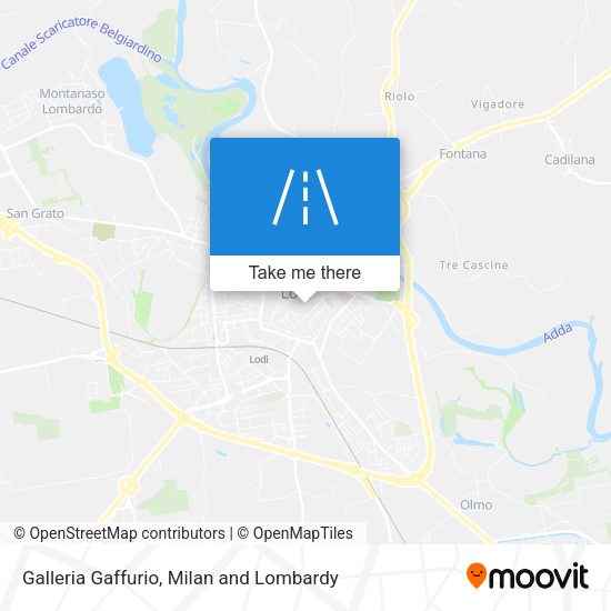 Galleria Gaffurio map