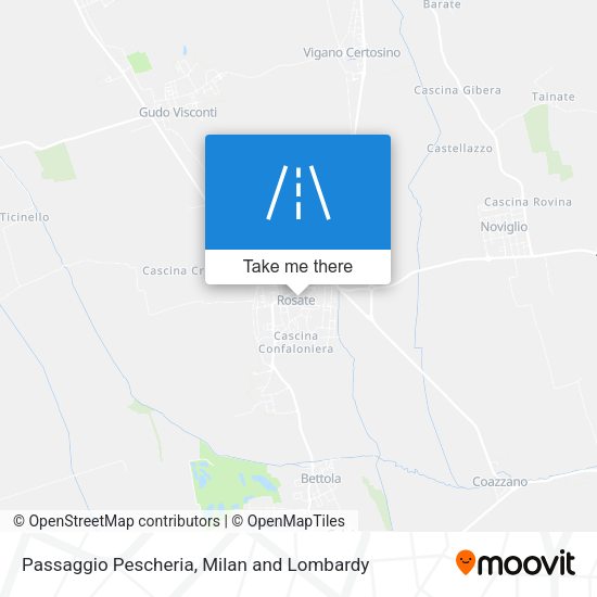 Passaggio Pescheria map