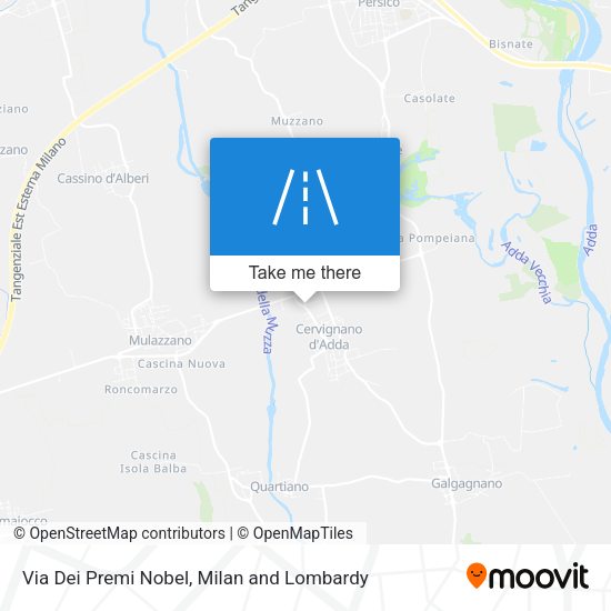 Via Dei Premi Nobel map