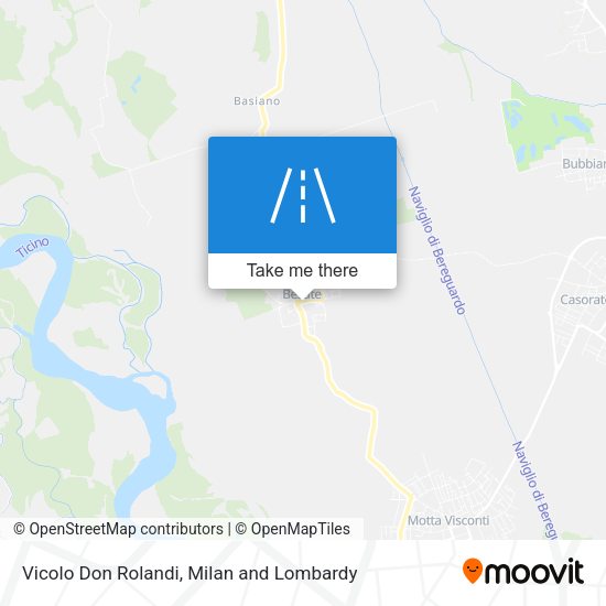Vicolo Don Rolandi map