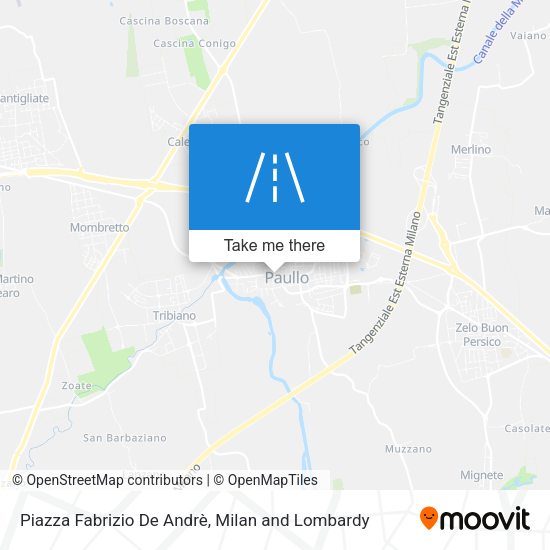 Piazza Fabrizio De Andrè map