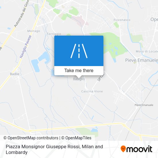 Piazza Monsignor Giuseppe Rossi map