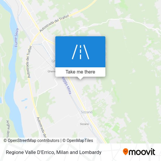 Regione Valle D'Errico map