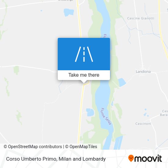 Corso Umberto Primo map