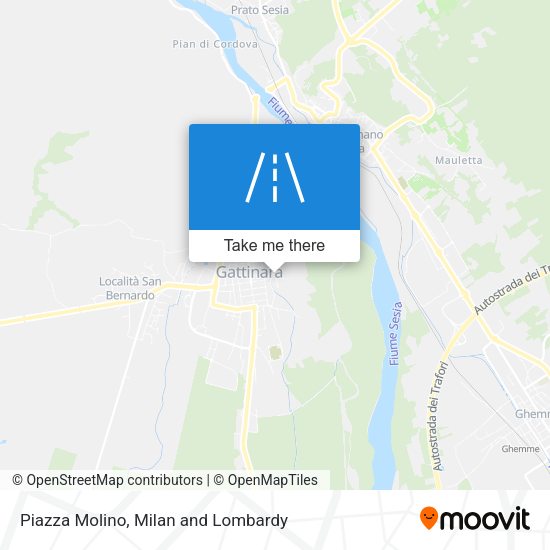 Piazza Molino map